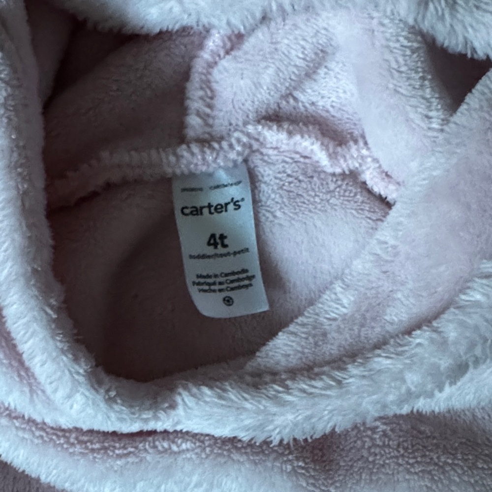 Cozy Pink Kids Hoodie light pink - Picture 2 of 5